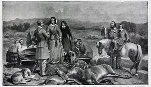 Kraliçe Victoria, 1850 resminden sonra Loch Muick