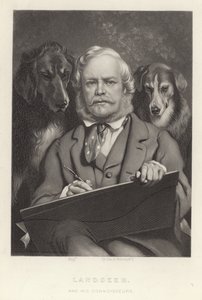 Sir Edwin Henry Landseer, İngiliz ressam by Edwin Landseer