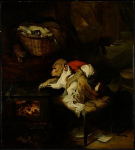 Kedinin Pençesi, c.1824 (çalışma için bakınız 488149) by Edwin Landseer