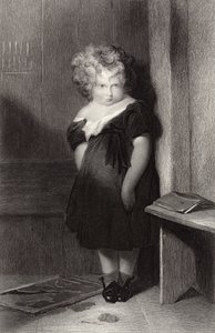 yaramaz çocuk by Edwin Landseer
