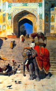 Kraliyet Fili Jami Mescidi, Mathura, 19. veya 20. yüzyılın başlarında Gateway