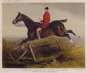 Yüzbaşı Percy Williams Favori İrlandalı Avcı (renkli taş) by Edwin Noble