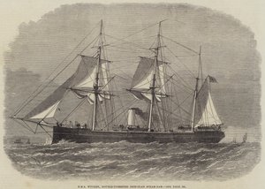 HMS Wyvern, Çift Taretli Demir Kaplı Buharlı Ram