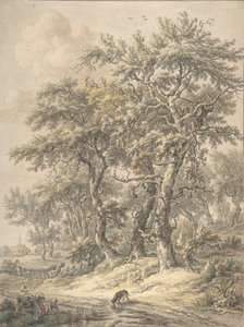 Yol Kenarında Oturan Kadın ve Çocuk, 1760-1818.