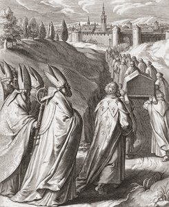 Aziz Thomas Aquinas'ın cenaze alayı