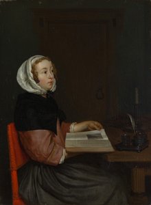 Okuyucu. by Eglon Hendrik van der Neer
