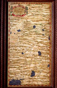 Egnazio Danti (1536-1586) matematikçi, kozmograf ve İtalyan mimar tarafından üretilen Ganj Carte