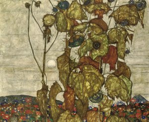 sonbahar güneşi by Egon Schiele
