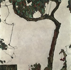Sonbahar Ağacı, 1909 by Egon Schiele