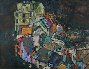 Hilal Evleri III by Egon Schiele