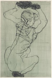 Çömelme by Egon Schiele