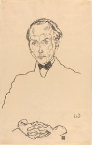 doktor Ernest Wagner by Egon Schiele