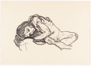 Kız by Egon Schiele