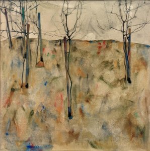 Kahle Bäume by Egon Schiele