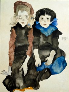 Çocuklar. Egon Schiele