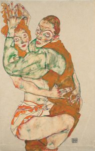 sevişme, 1915 by Egon Schiele