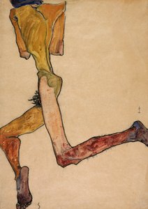 Yatan Çıplak Adam, 1910