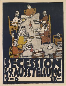 Ayrılık 49. Ausstellung (Ayrılık 49. Sergi), 1918 by Egon Schiele