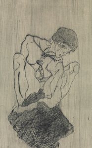 Acı, 1914. by Egon Schiele