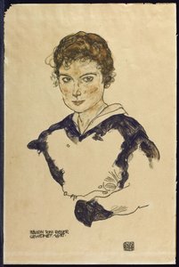 Bilinmeyen resim by Egon Schiele