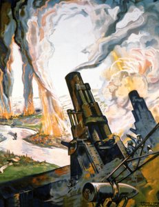 Birinci Dünya Savaşı'ndan propaganda posteri by Egon Tschirch