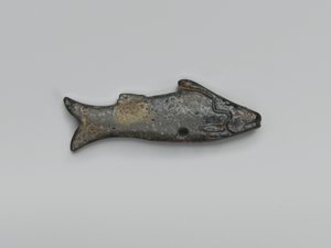 Bir balık figürü (fayans) by Egyptian
