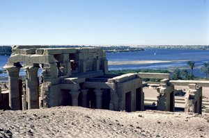 Nil Nehri üzerindeki Roma ve Ptolemaik Çift Sobek ve Haroeris Tapınağı