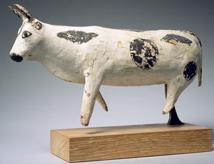 Boğa veya öküz, Orta Krallık (boyalı ahşap)