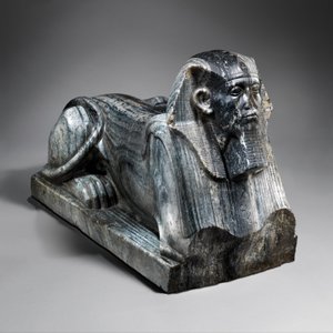 Bir Sfenks olarak Senwosret III, MÖ 1850 dolayları (gnays)