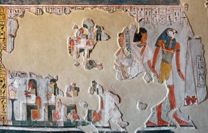Eski Saray, Ken (gravür) by Egyptian 18th Dynasty
