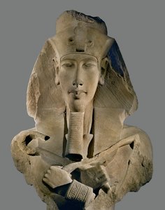 Firavun Amenofis IV Akhnaton (heykel) by Egyptian 18th Dynasty