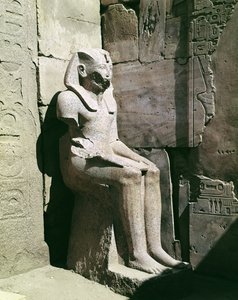 Tuthmosis III Heykeli (c.1490-39 BC) Yeni Krallık (granit)