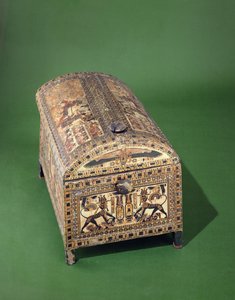 Tutankhamun Sandığı, Yeni Krallık, MÖ 1340 dolayları (boyalı ahşap)