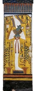 Mısır, Thebes, Luksor, Kraliçeler Vadisi, Nefertari Mezarı, 19. hanedandan kalma Osiris