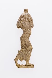 Asyatik esir figürü, M.Ö. 1295-1070 civarı (fildişi)