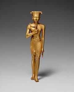 Amun Heykelciği (altın) by Egyptian 22nd Dynasty