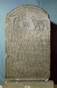 Apis boğasının II. Ahmose (Amasis) döneminde Saqqara