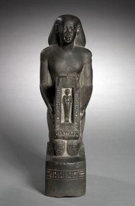 Naophorous Maliye Memuru ve Tarla Denetçisi Heykeli, Horwedja, MÖ 521-486 by Egyptian 27th Dynasty
