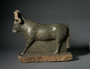 Apis Boğası, MÖ 400-100 (serpantinit) by Egyptian Ptolemaic Period