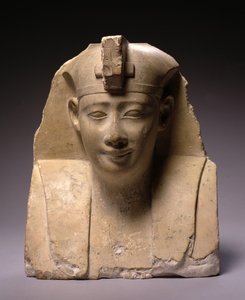 Baş, erken Ptolemaios Dönemi (MÖ 304-250) (kireçtaşı)