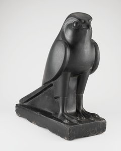 Bir Şahin Olarak Tanrı Horus Heykeli, Batlamyus Dönemi by Egyptian Ptolemaic Period