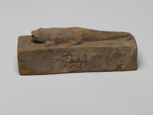 Bir timsah için küçük tabut, MÖ 664-332 (ahşap)