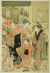 İyi ve Kötü Etkiler (Zendama akudama) by Eishōsai Chōki