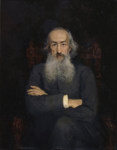 Tarihçi Konstantin Nikolayevich Bestuzhev-Ryumin'in portresi 1829-1897, 1889