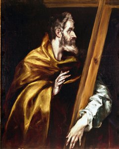 Toledo Katedrali Havariliği: Apotre Saint Philip. Domenikos Theotokopoulos dit El Greco tarafından tablo (1540-1614) by El Greco