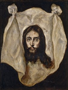 ""The Mandylion or Image of Edessa"" (Kutsal Mandylion veya The Vernicle) Domenikos Theotokopoulos