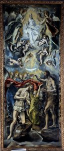 Domenikos Theotokopoulos dit El Greco (1541-1614) 1596 Sun tarafından İsa
