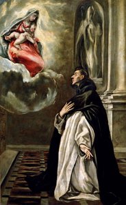 Aziz Sümbül Vizyonu (tuval üzerine yağlı boya) by El Greco