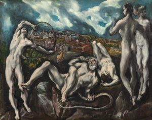 Laocoön, c. 16101614. by El Greco