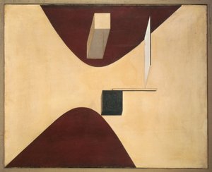 Proun P23, hayır. 6 by Eliezer Markowich Lissitzky